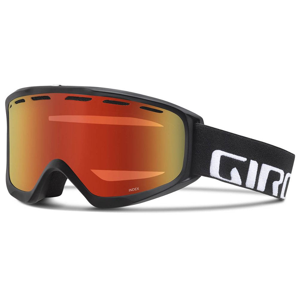 Masque de Ski Index O.T.G - BlackWordmark - Amber Scarlet