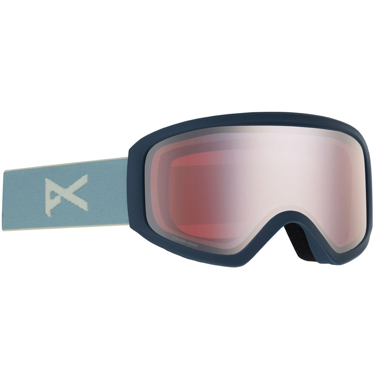 Masque de Ski Insight - Slate  - Sonar Silver + Amber