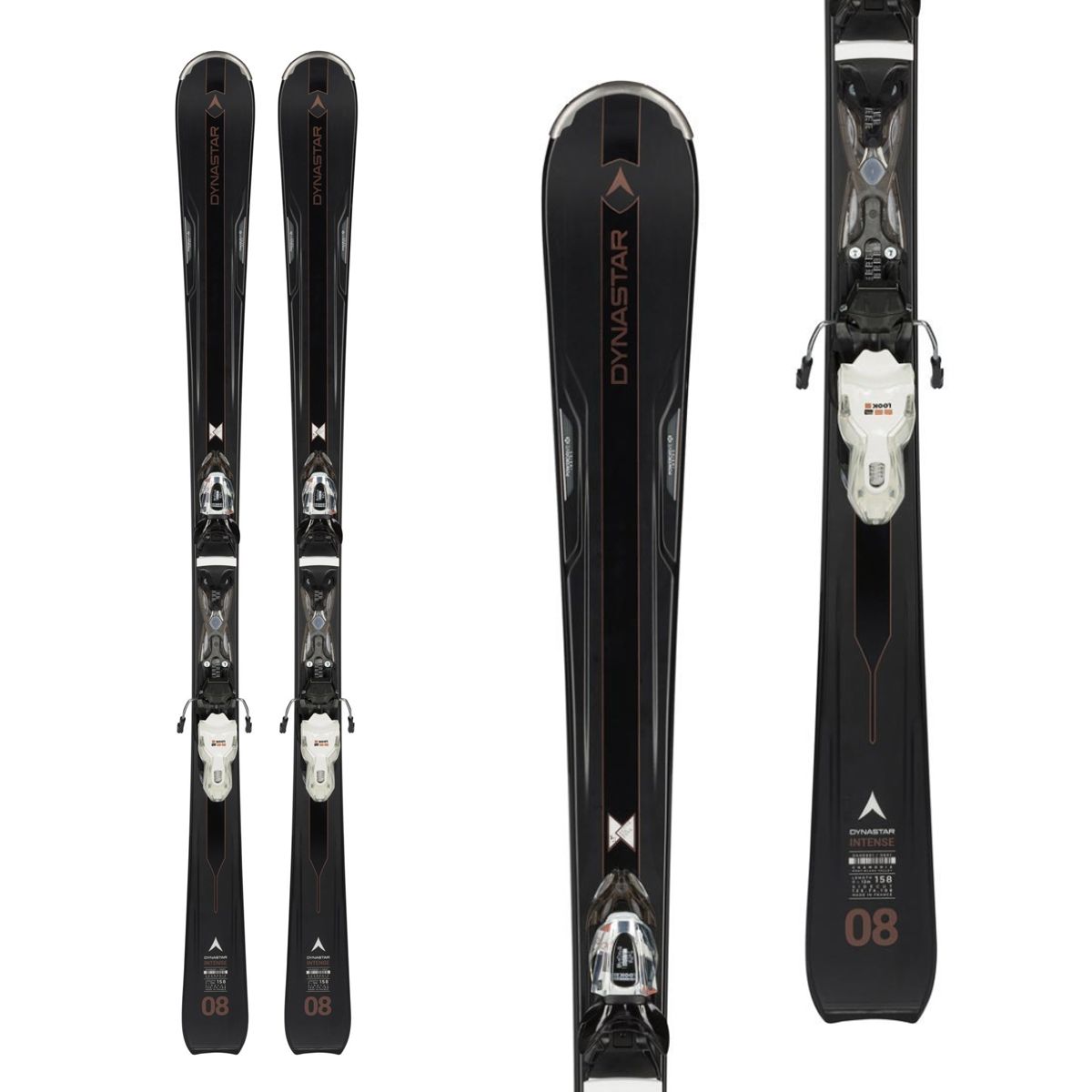 Pack Skis INTENSE 8 + Fixations XPRESS W 11 B83 BK/W