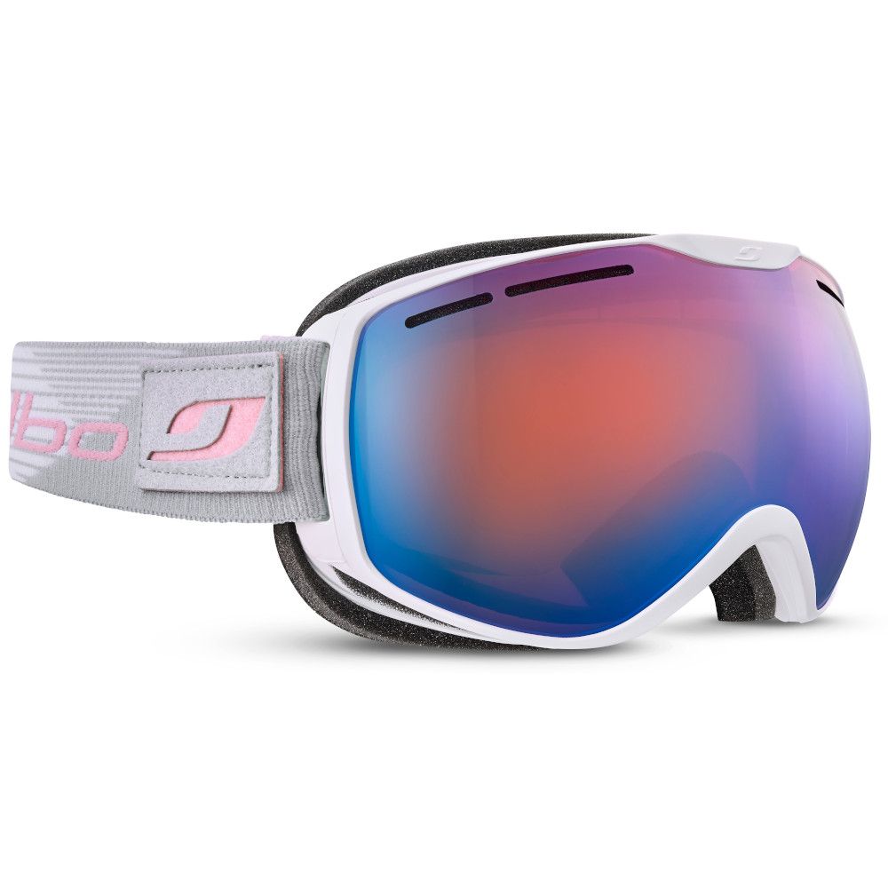 Masque de Ski Ison XCL - Blanc - Cat 3 Flash Bleu