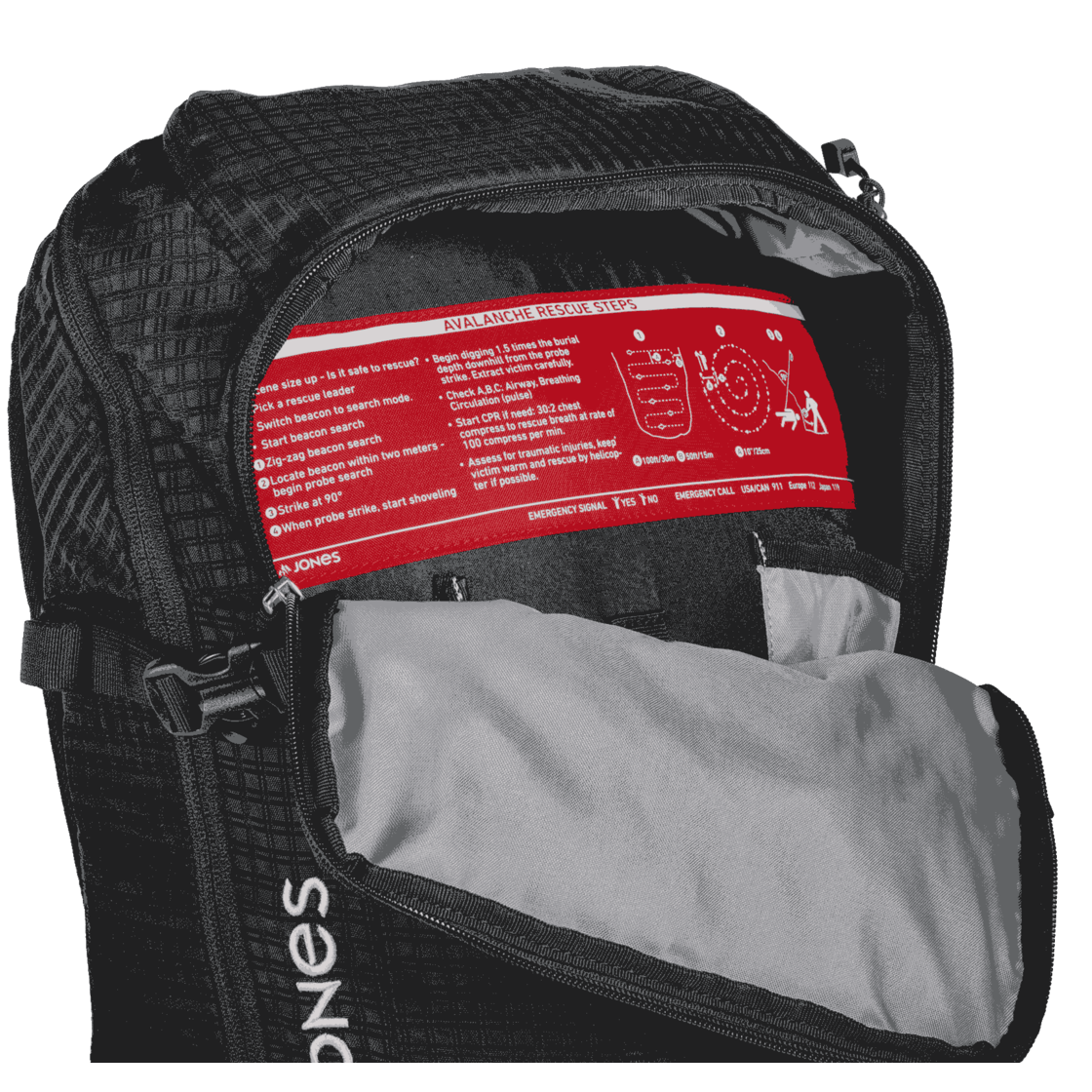DSCNT 25L Backpack Noir - Sac à dos