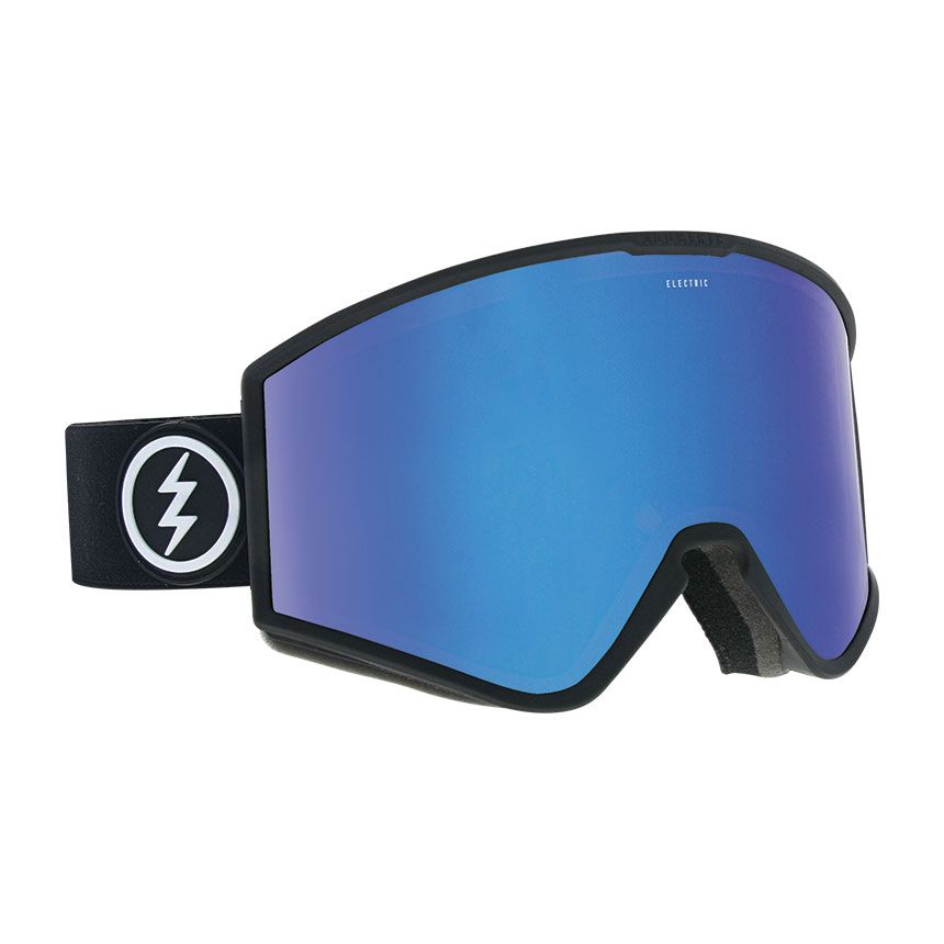 Masque de Ski Kleveland - Matte Black - Brose Blue Chrome + Bose Light