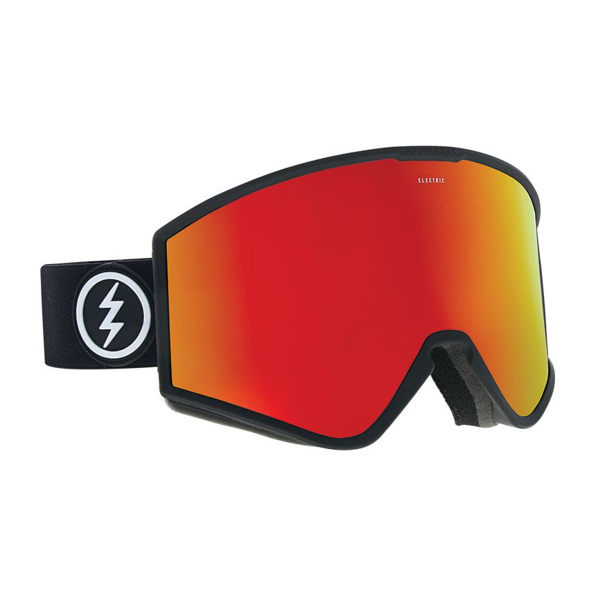 Masque de Ski Kleveland - Matte Black - Brose Red Chrome + Pink
