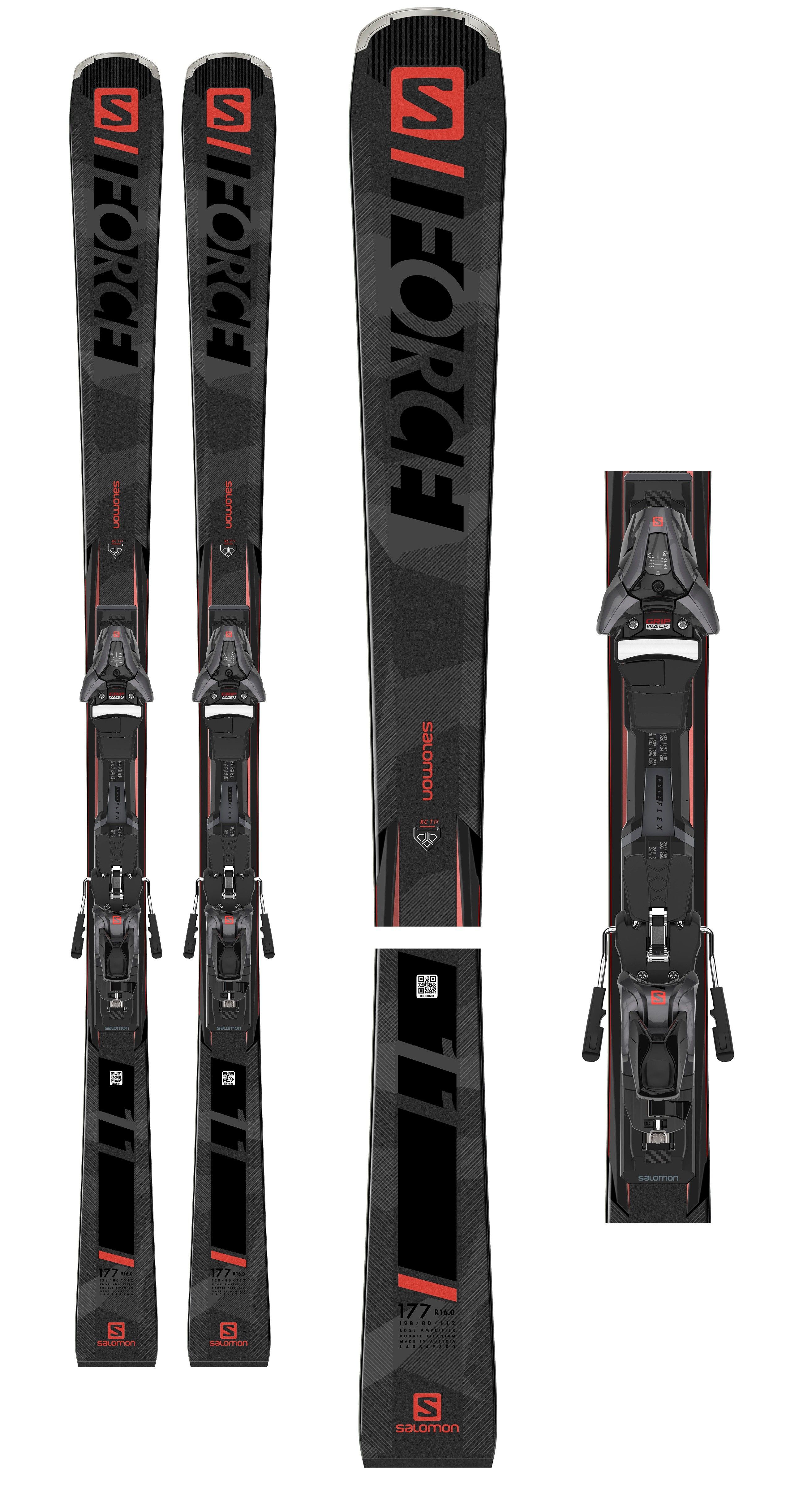 Pack Skis Salomon S/Force 11 2020 + Fixations Z12 Gw F80
