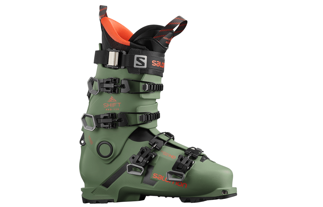 Chaussures de ski Shift Pro 130 At 2021 Oil Green