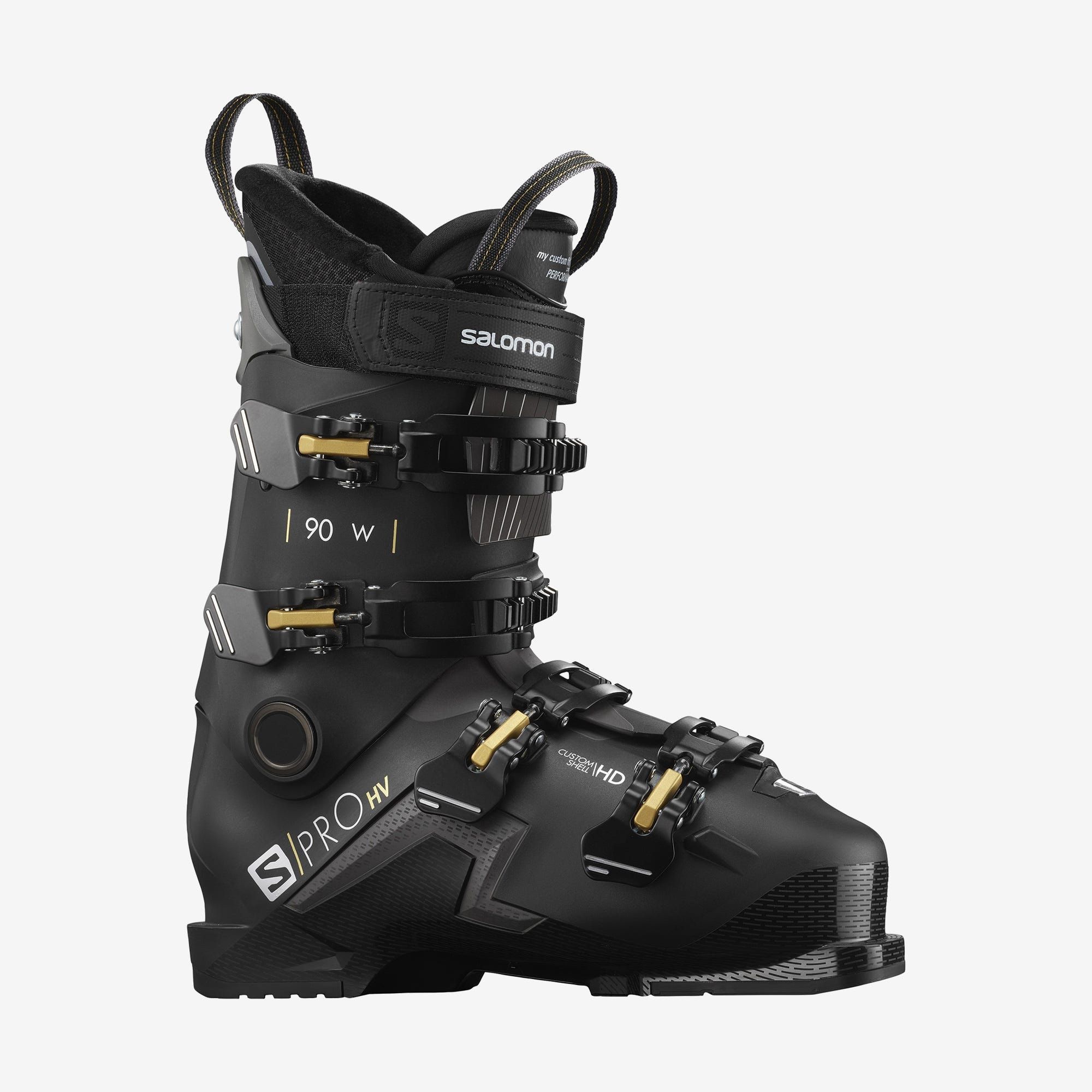 Chaussure de ski alpin S/Pro HV 90 W - Black / Belluga / Golden Glow