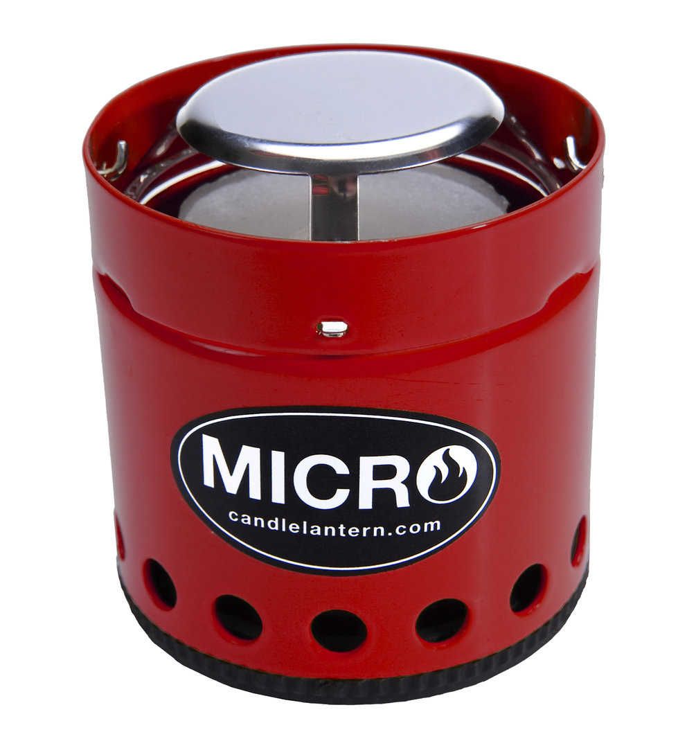 Micro Candle Lantern Red