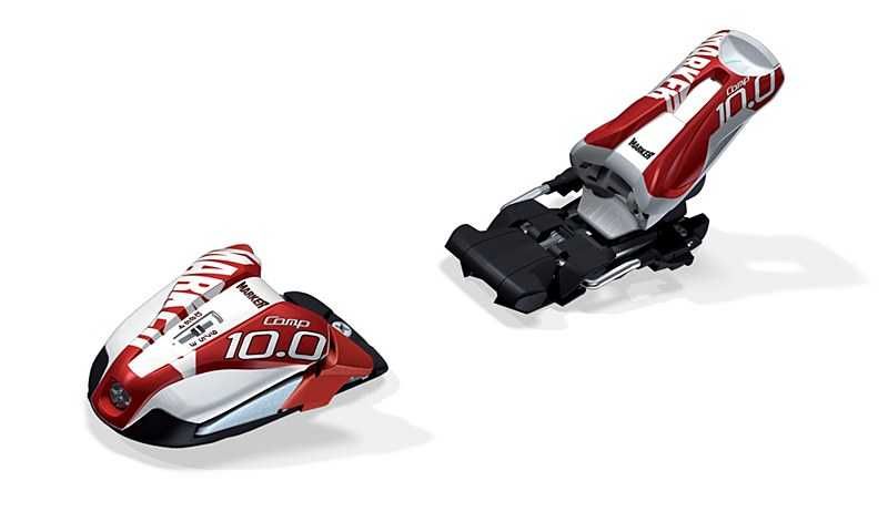 Fixations ski enfant M10.0 Jr Comp White Red