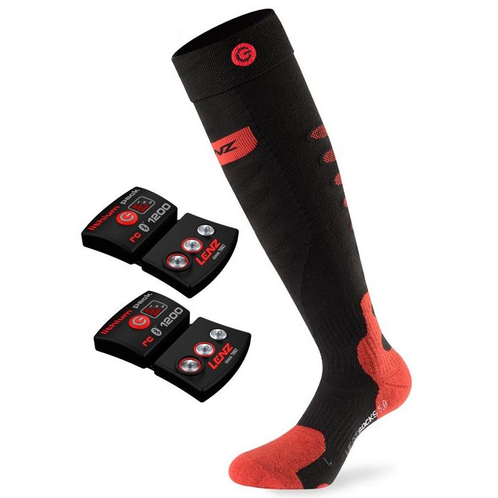 Chaussettes chauffantes Set of heat sock 5.0 + lithium pack RCB 1200