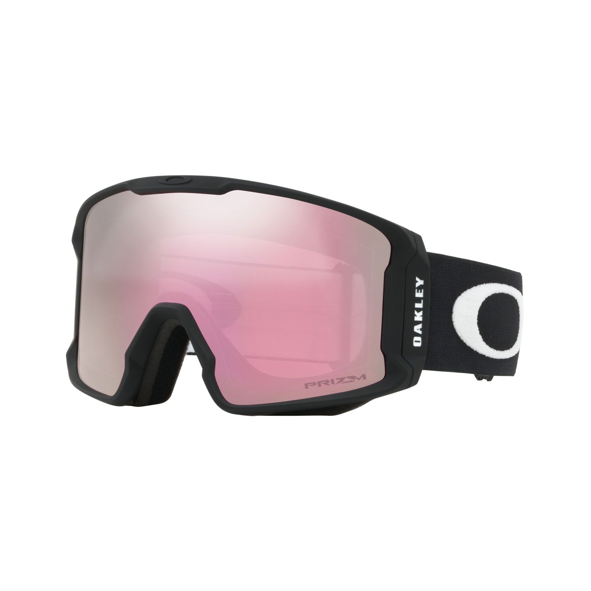 Masque de Ski Line Miner - Matte Black - Prizm Hi-Pink