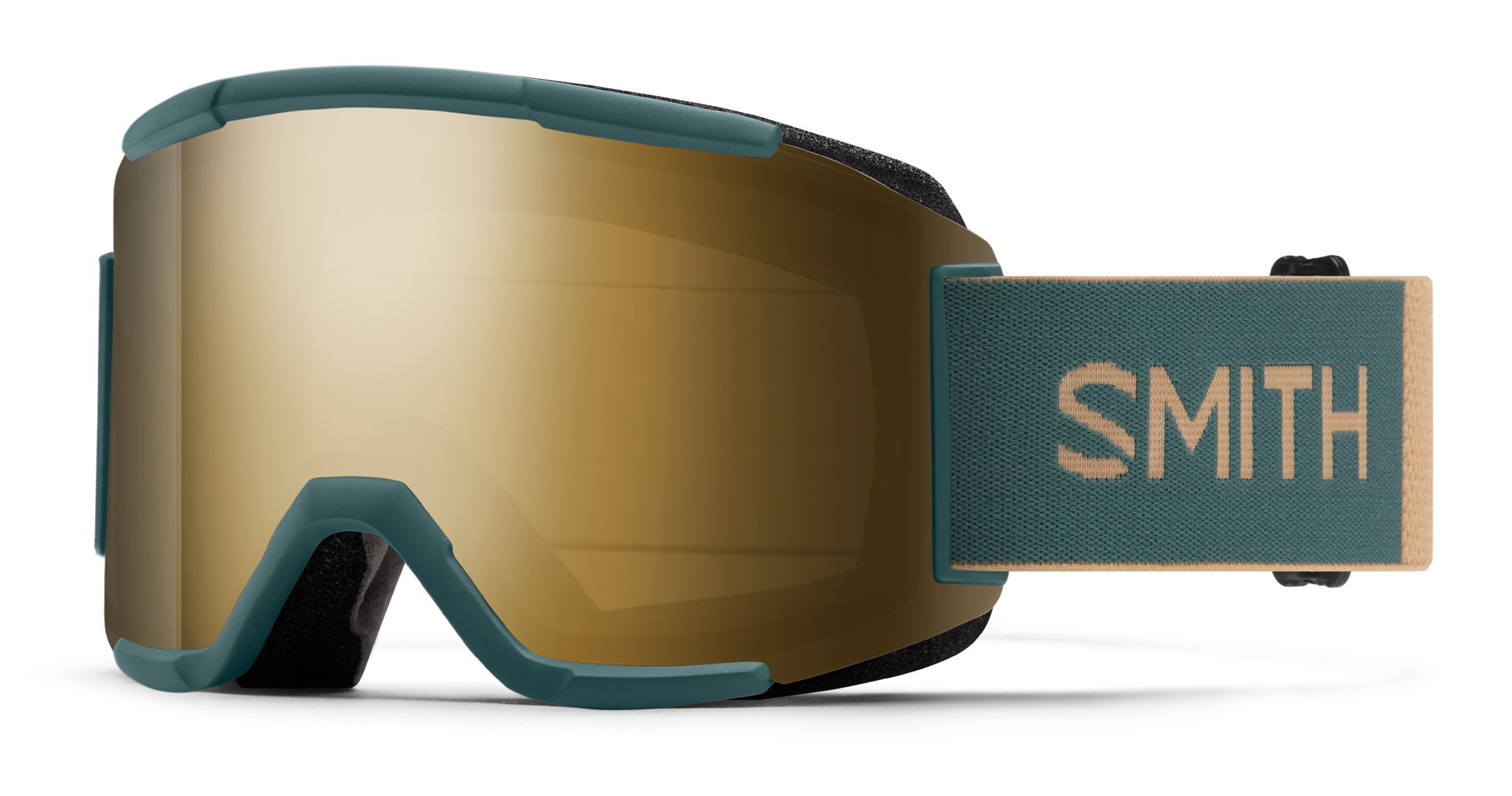  Masque de Ski Squad - Spruce Safari - Chromapop Sun Black Gold Mirror + Yellow