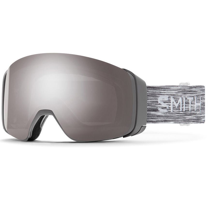 Masque de Ski 4D Mag - Cloudgrey - Chromapop Sun Platinum Mirror + Storm Rose