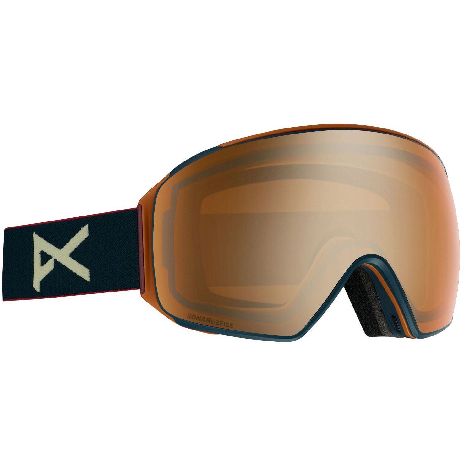 Masque de Ski M4 MFI Toric - Royal - Sonar Bronze + Sonar Infrared