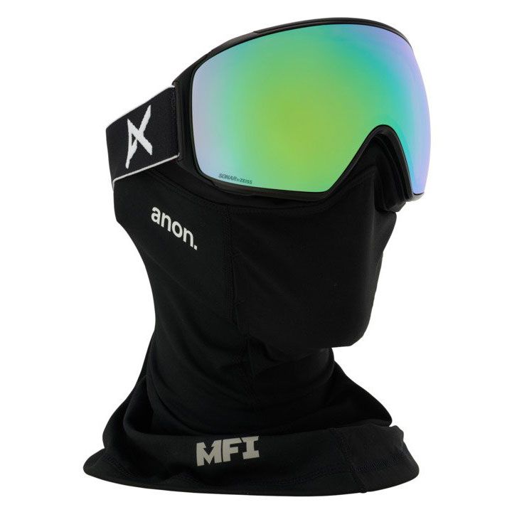 Masque de Ski M4 Toric - Black - Sonar Green + Sonar Blue - Masque MFI