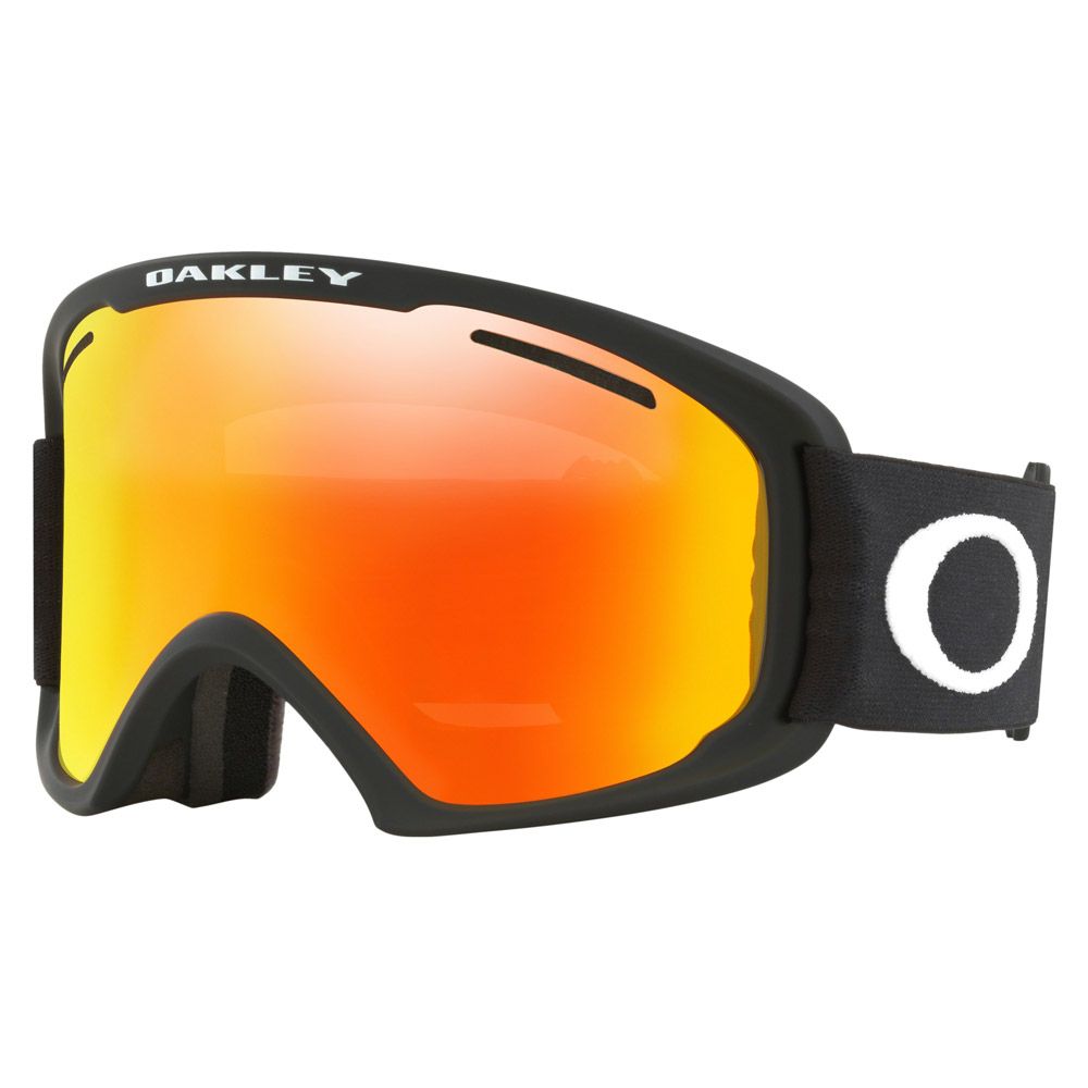 Masque de Ski O-Frame 2.0 Pro XL - Matte Black - Fire iridium + Persimmon