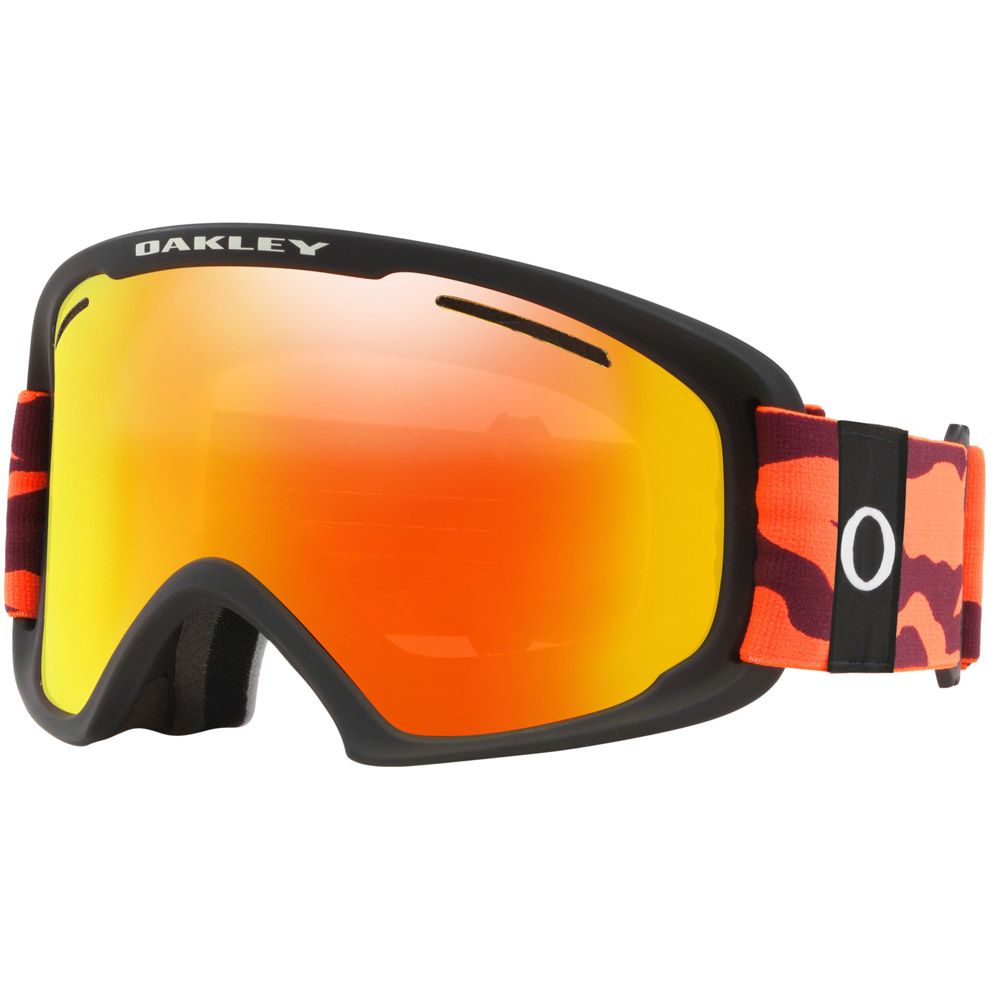 Masque de Ski O-Frame 2.0 Pro XL - Neon Orange Camo - Fire iridium + Persimmon