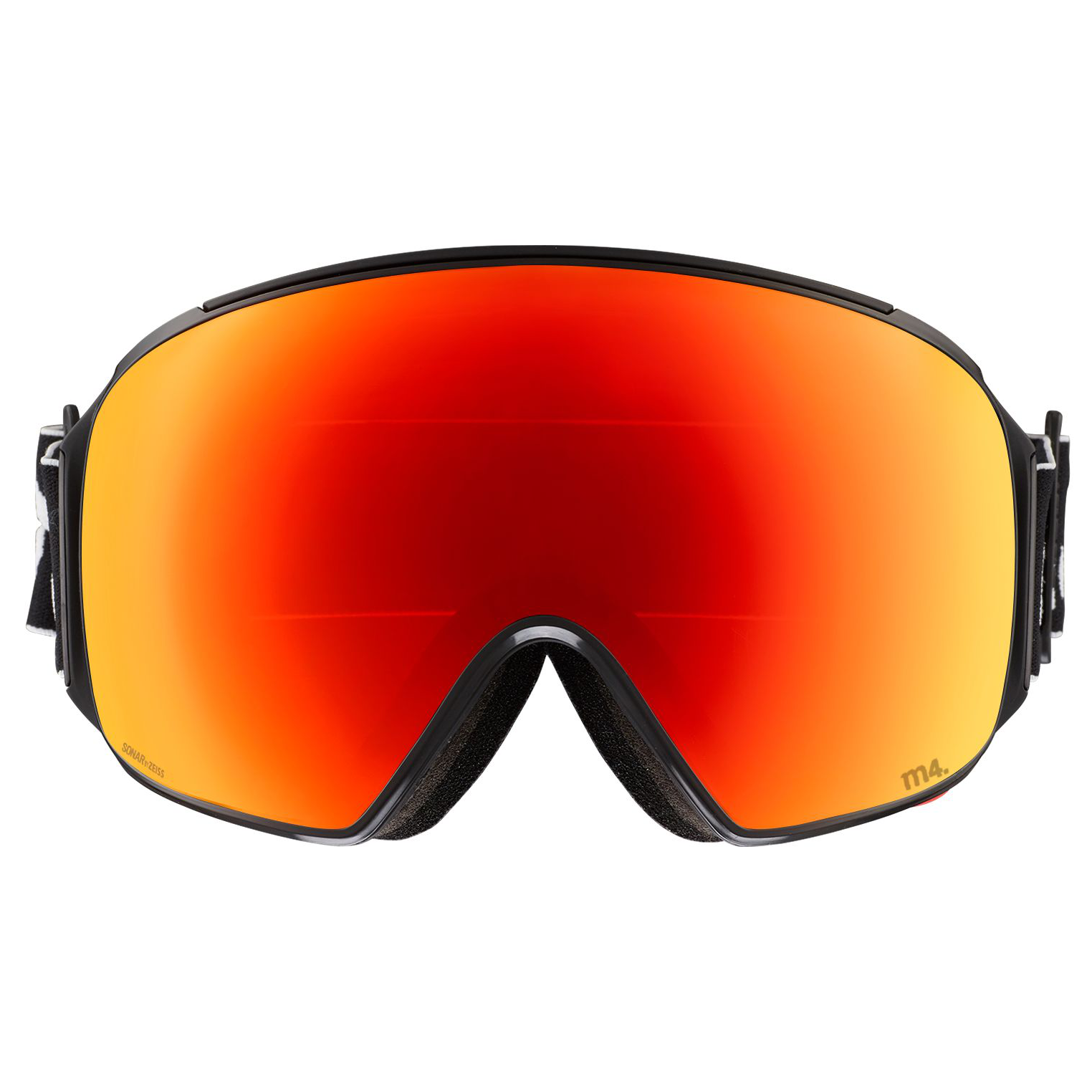 Masque de Ski M4 MFI Toric - Black - Sonar Red + Sonar Infrared Blue