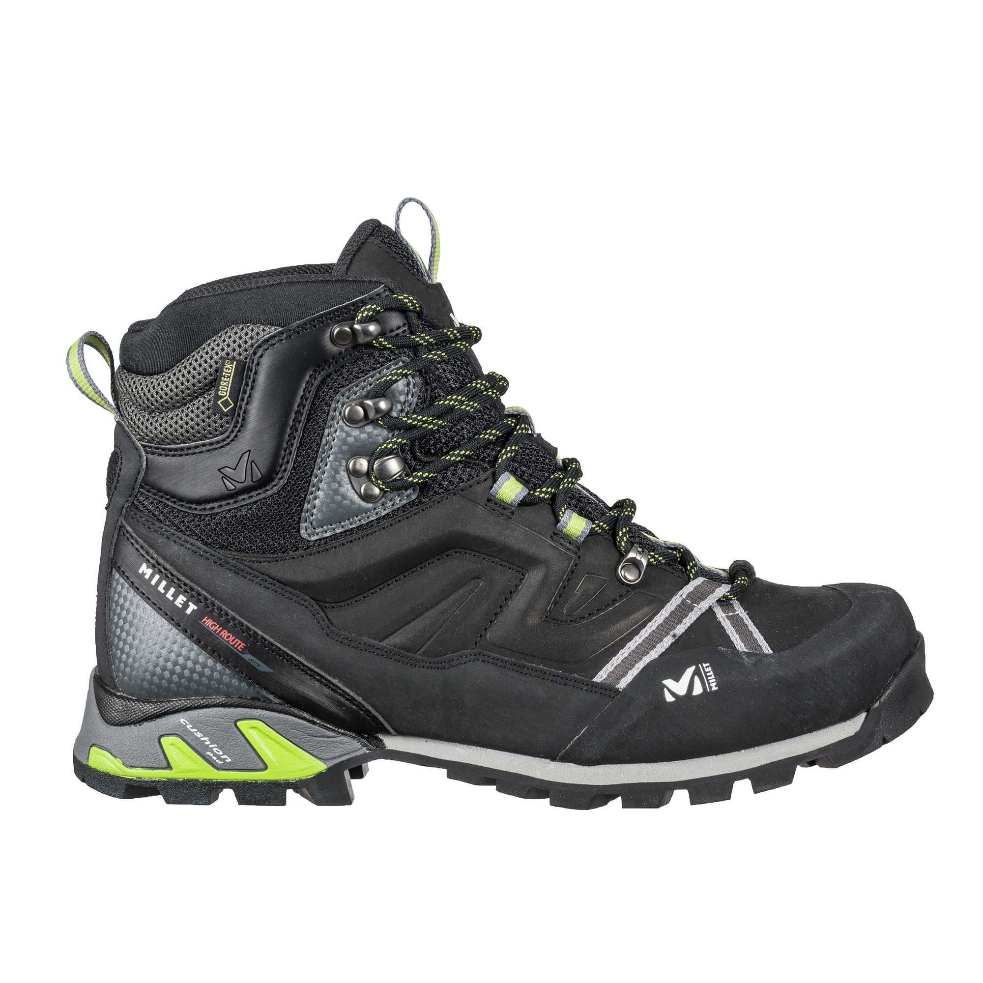 High Route GTX - Charcoal/Acid Green
