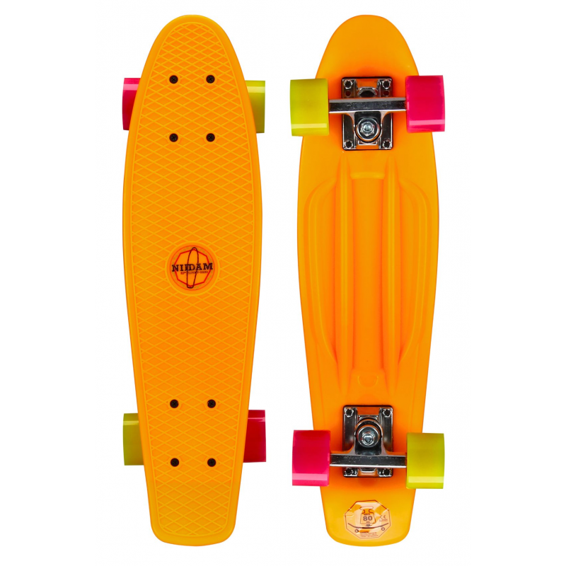 Mini Skate Plastique 22.5" Orange