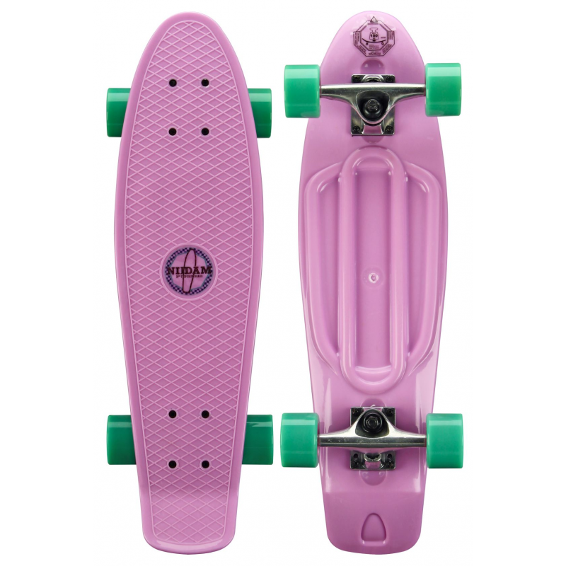Mini Skate Plastique 28" Violet