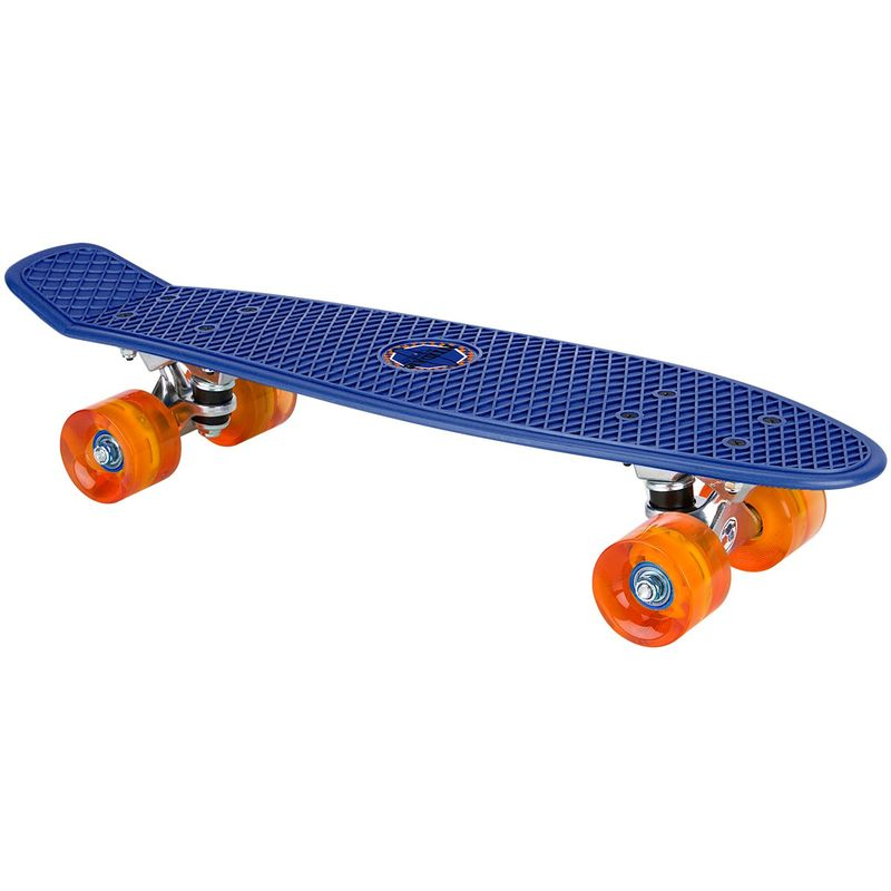 Mini Skate Plastique Led 22.5" Bleu