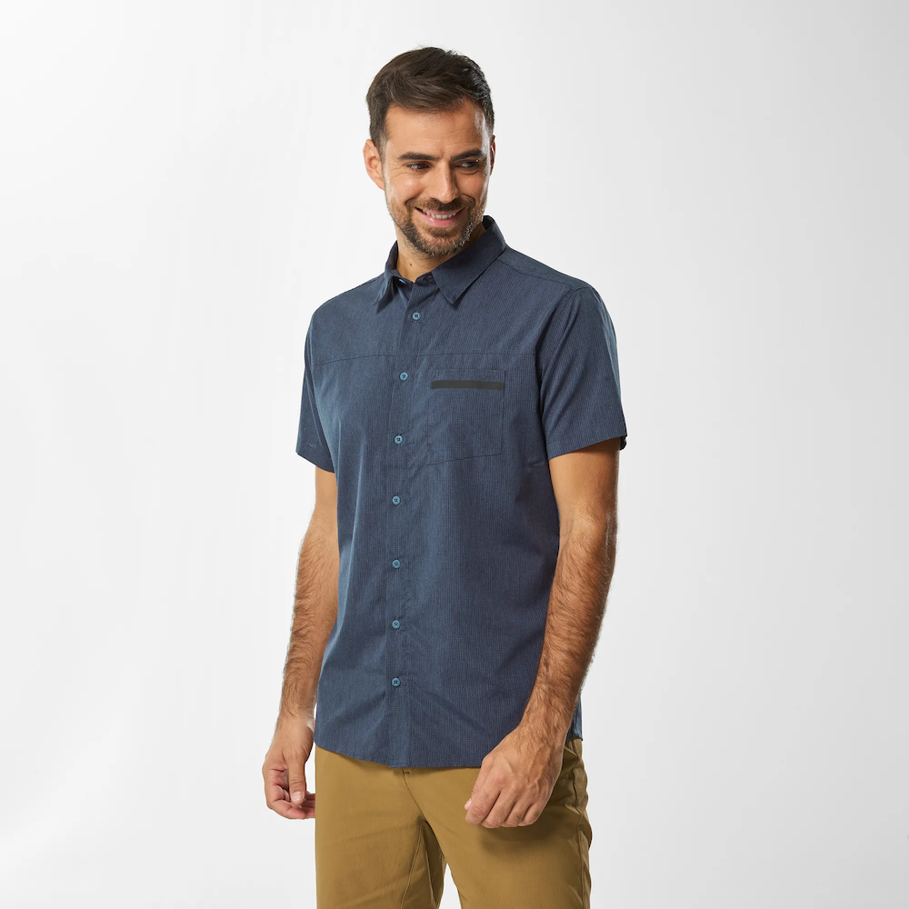 Chemise de randonnée à manches courtes Arpi Shirt - Saphir - Millet