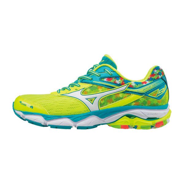 Chaussures Running Wave Ultima Amsterdam - Safety Yellow/White/Tile Blue