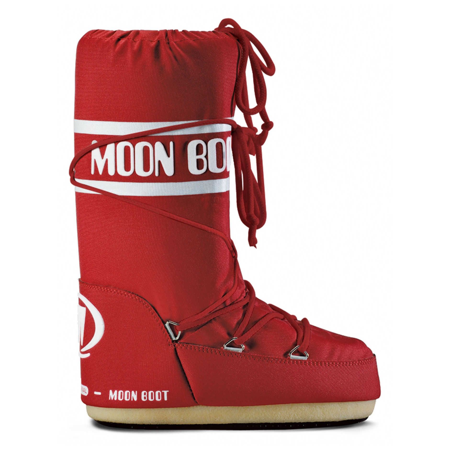 Moon Boot Nylon - Rouge