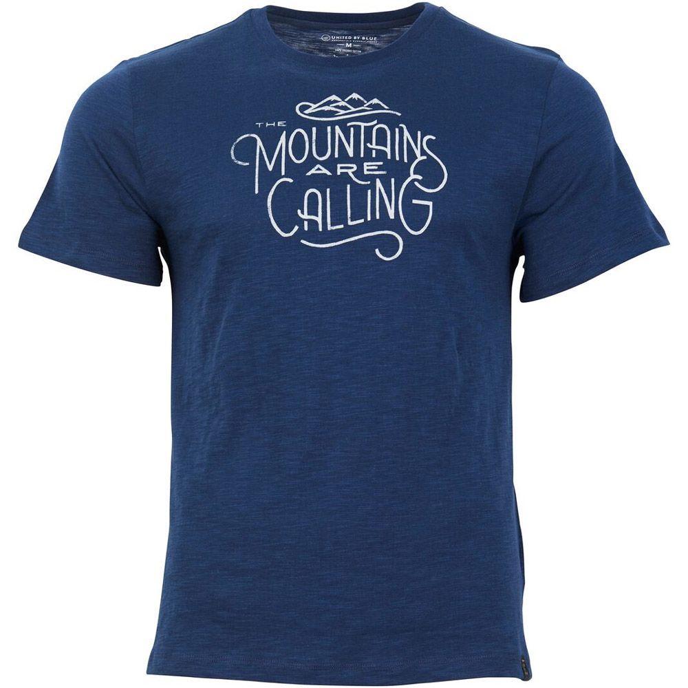 Tee Shirt Mountains Are Calling Graphic Tee - Midnight
