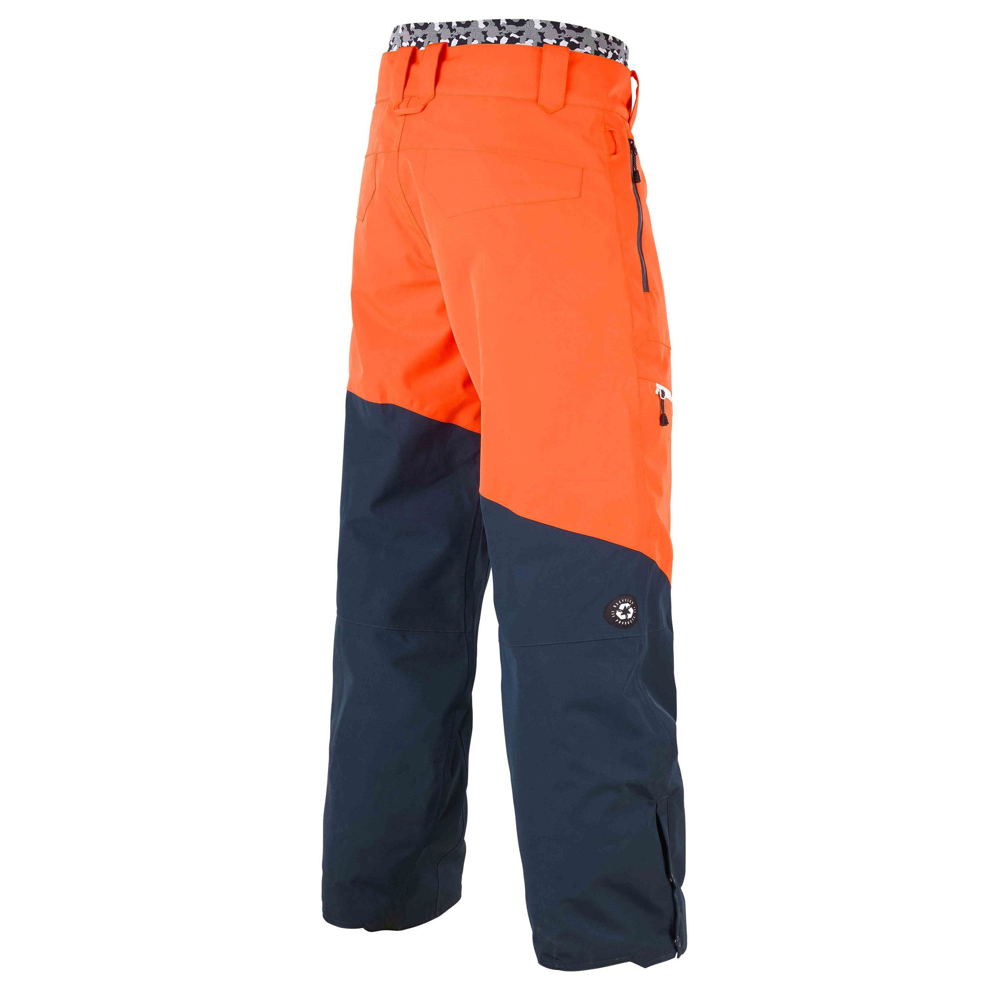 Pantalon de Ski Alpin Pant - Orange Dark Blue