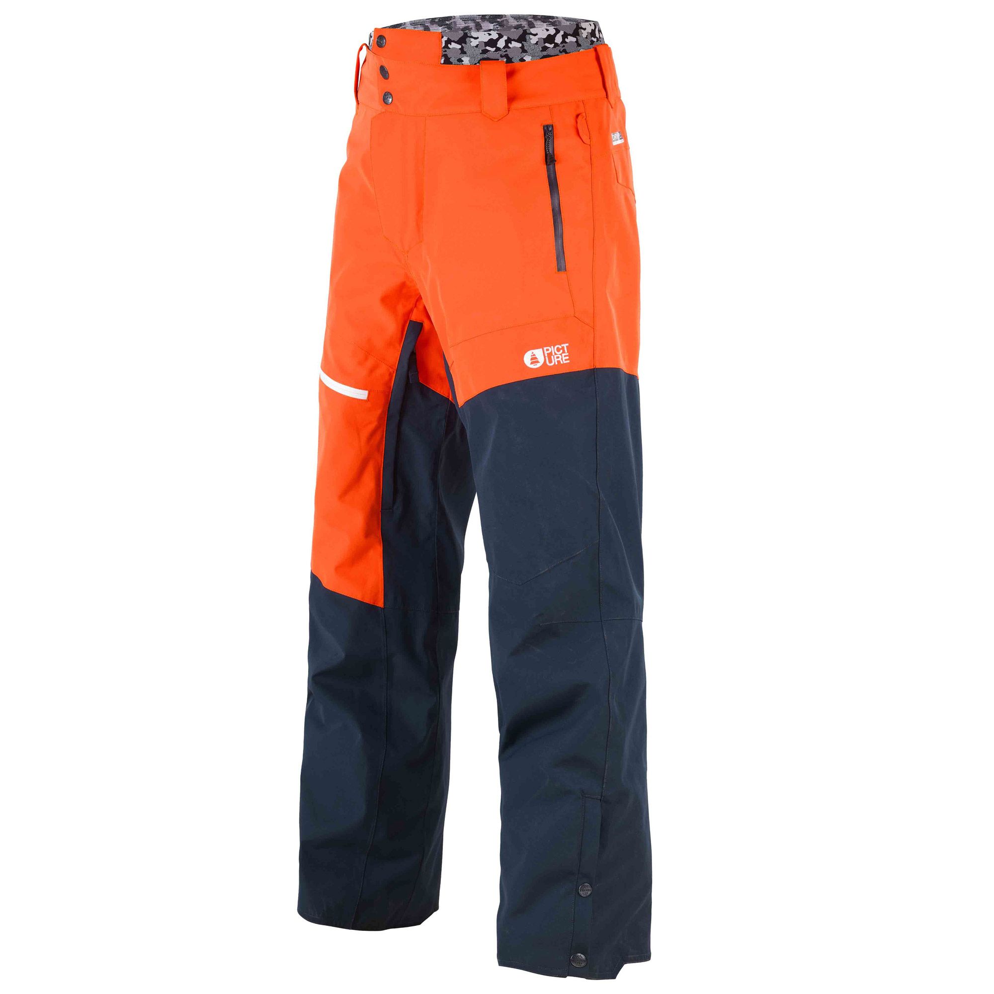 Pantalon de Ski Alpin Pant - Orange Dark Blue
