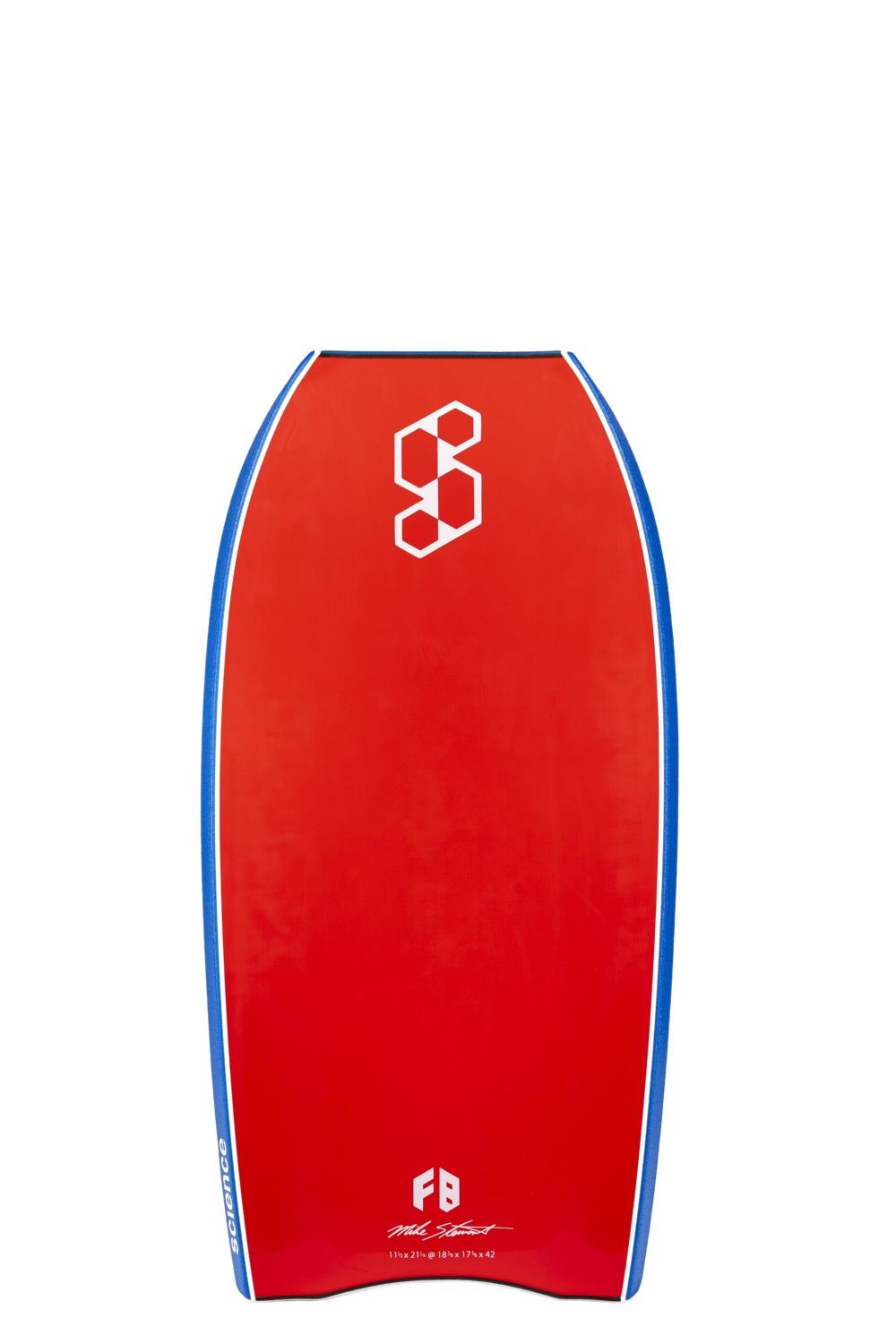 Planche de bodyboard - Pro Nrg + Royal Blue / Red