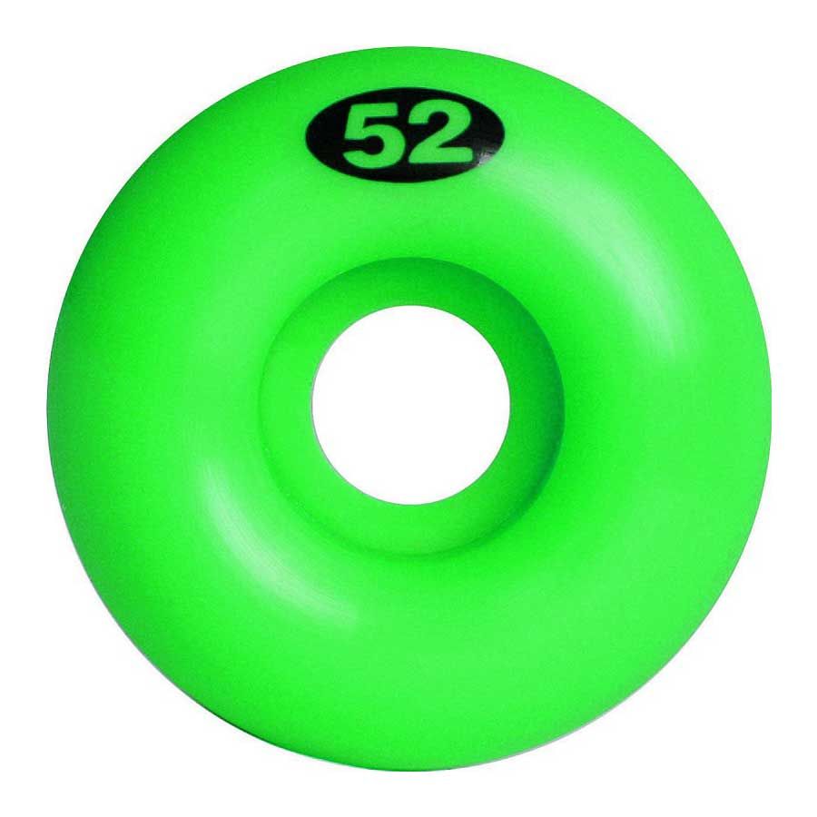 Roues Naked Wheels 52 (JEU DE 4) - Neon Green