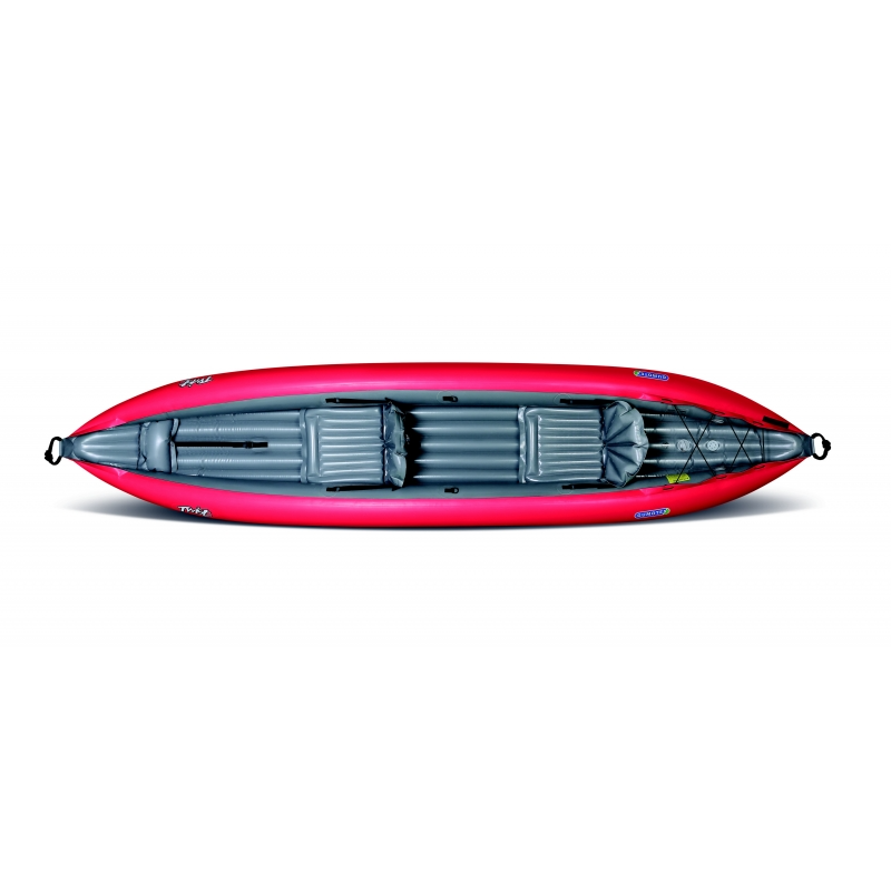 Kayak gonflable Twist 2/1 Rouge 