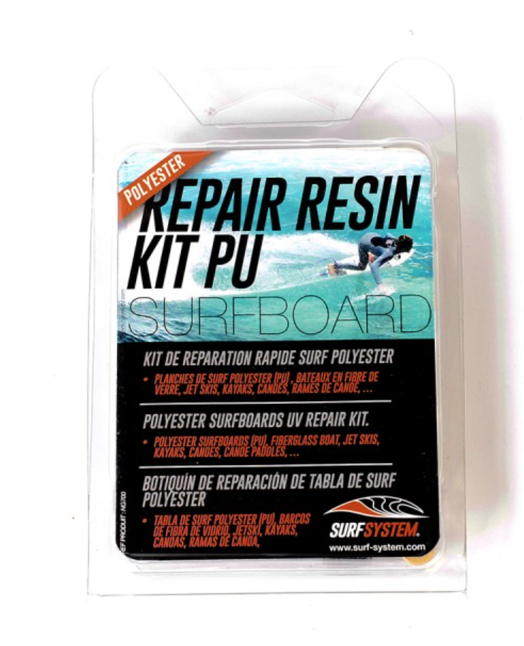 Kit de réparation pour planche surf Polyester - Surf System