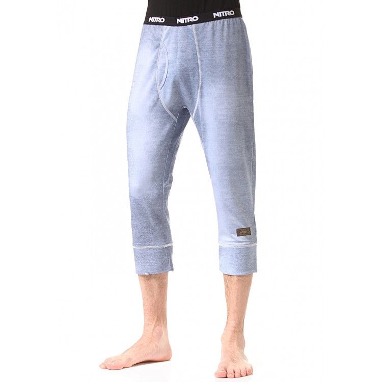 Pantalon 1st Layer 3/4 Long Johns Pants Denim S bleu