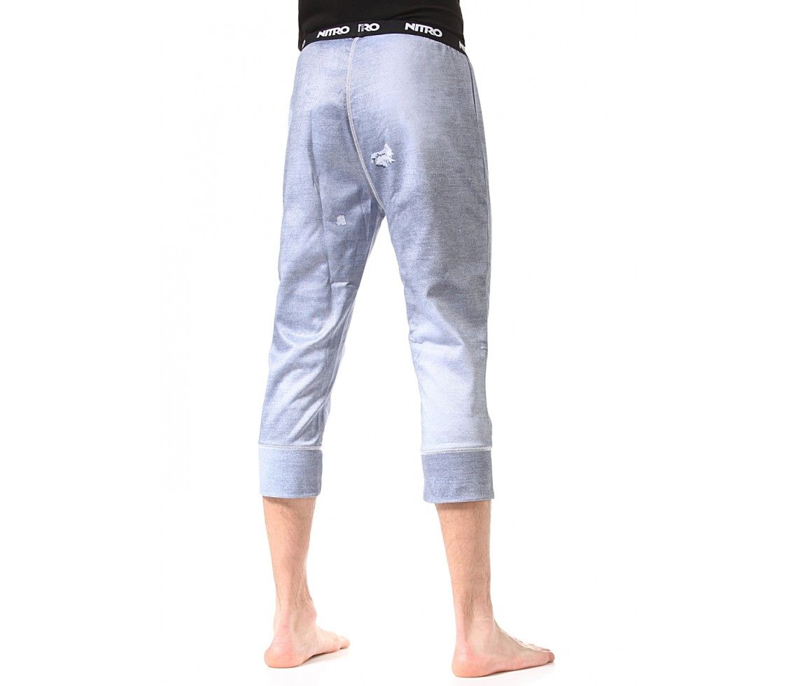 Pantalon 1st Layer 3/4 Long Johns Pants Denim S bleu