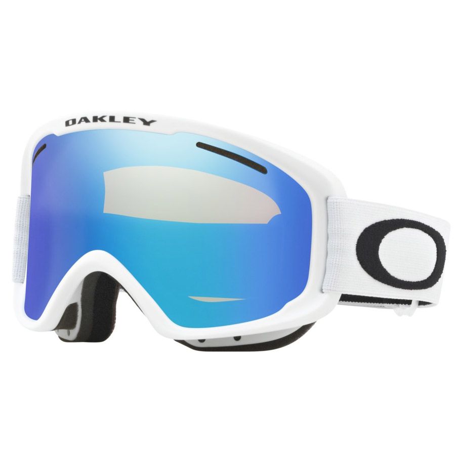Masque de Ski O Frame 2.0 Pro XM - Matte White - Violet iridium + Persimmon