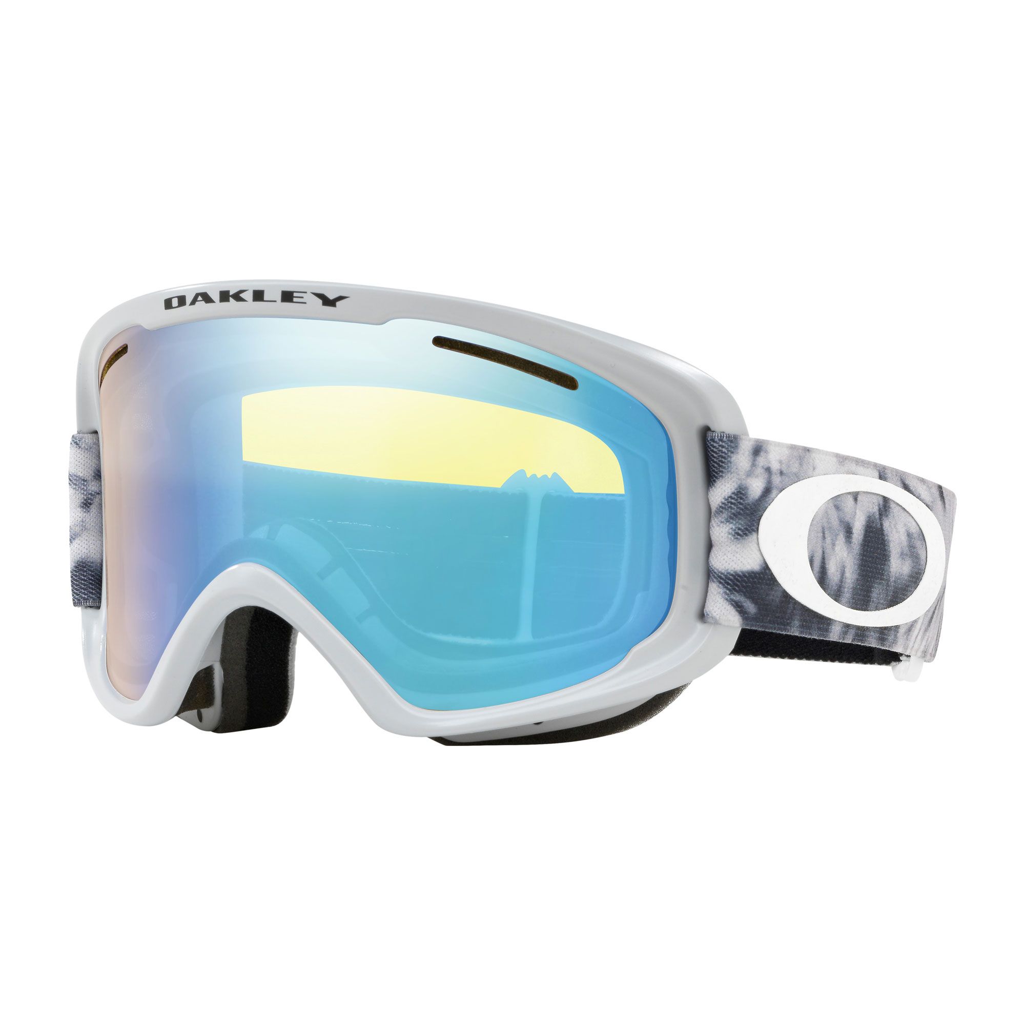 Masque de Ski O-frames 2.0 XM - Tranq Flury Sharkskin - Hi Yellow + Dark Grey