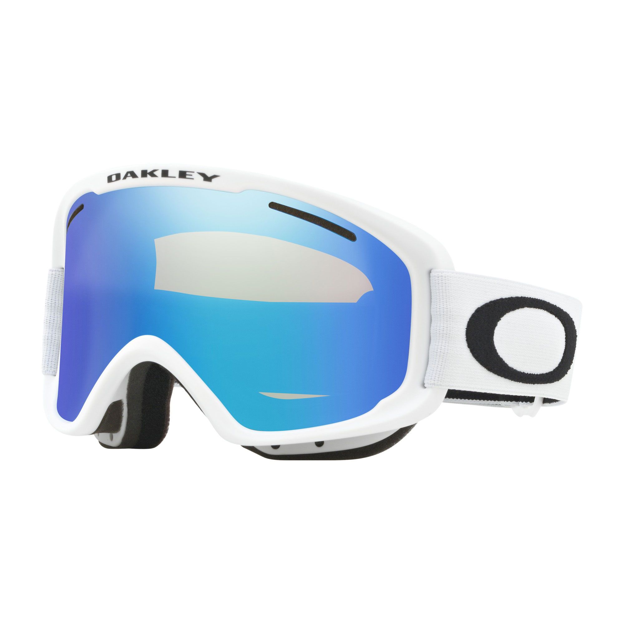 Masque de Ski O-frame 2.0 XM - Matte White - Violet Iridium + Persimon