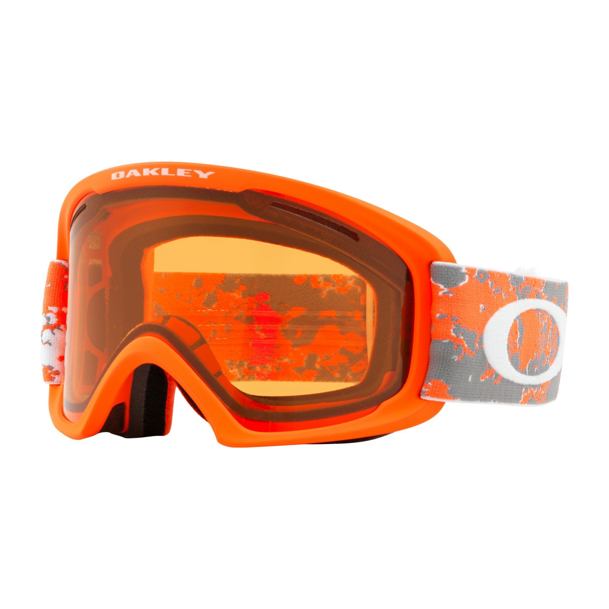 Masque de Ski O-frames 2.0 XL - Artic Fracture Orange - Persimmon + Dark Grey
