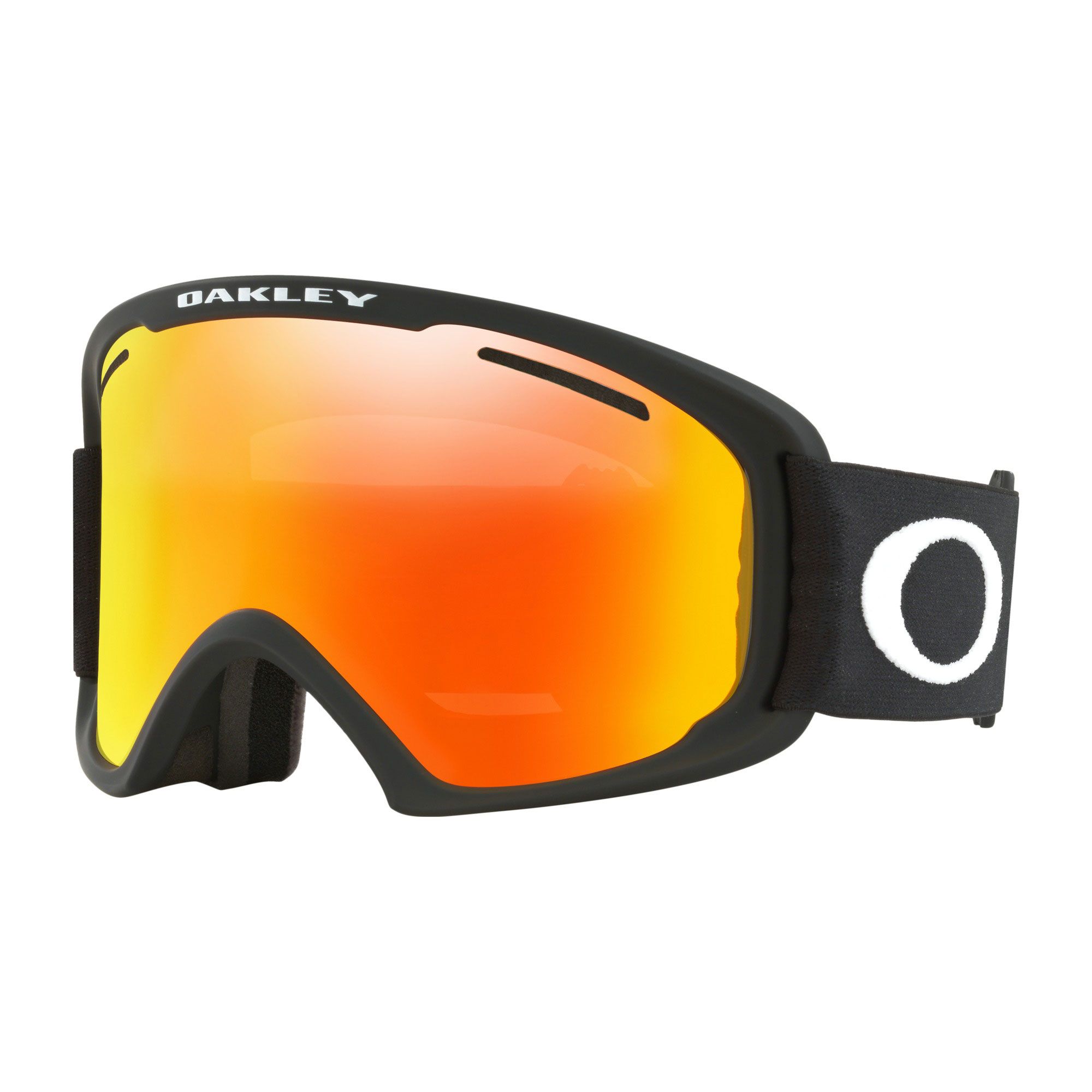 Masque de Ski O-frames 2.0 XL - Matte Black - Fire Iridium + Persimmon