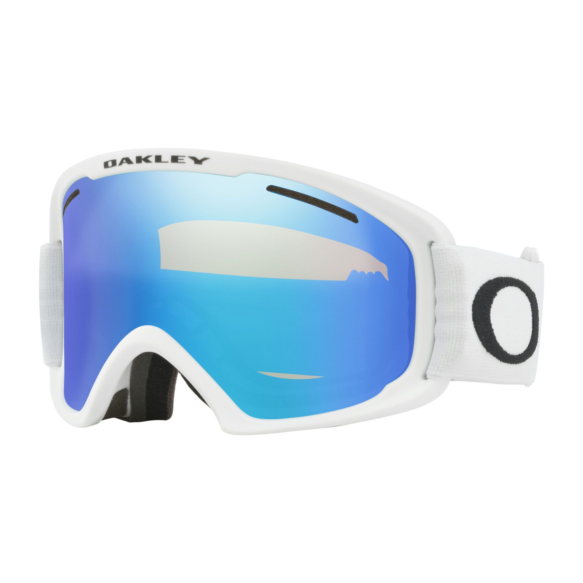 Masque de Ski O-frames 2.0 XL - Matte White - Violet Iridium + Persimmon