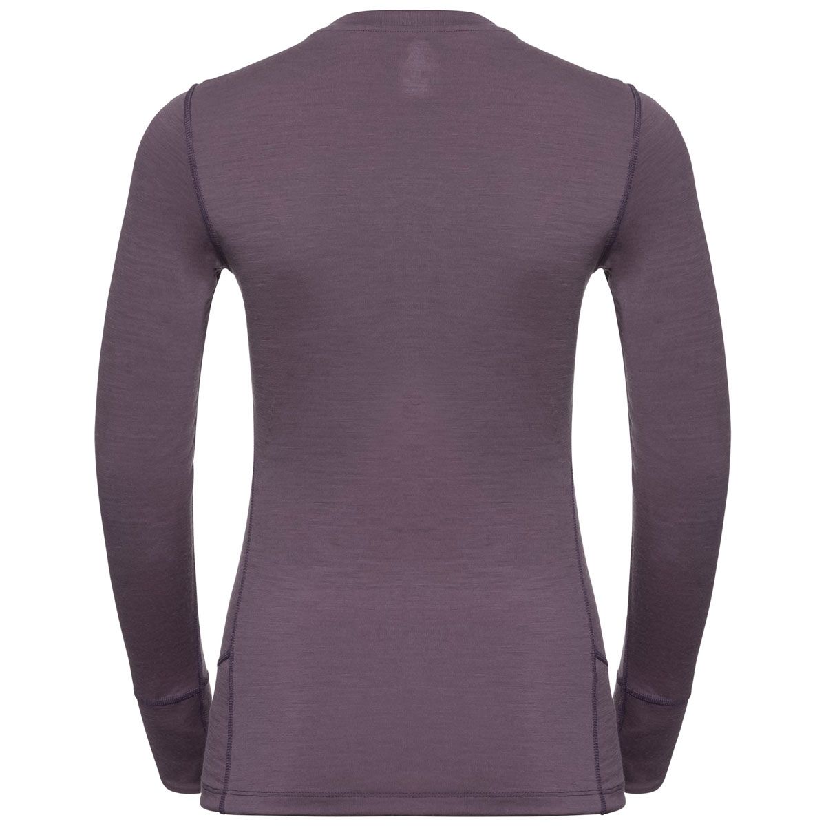 T-shirt Manches Longues Natural 100% Merino Warm - Vintage Violet