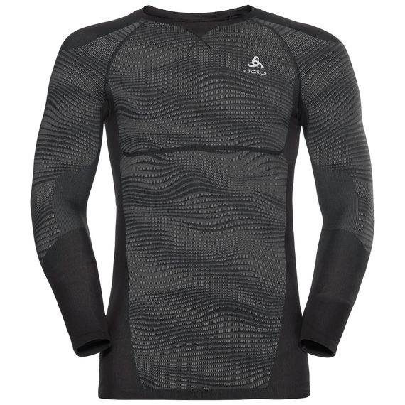 T-shirt ML Performance Blackcomb - noir gris