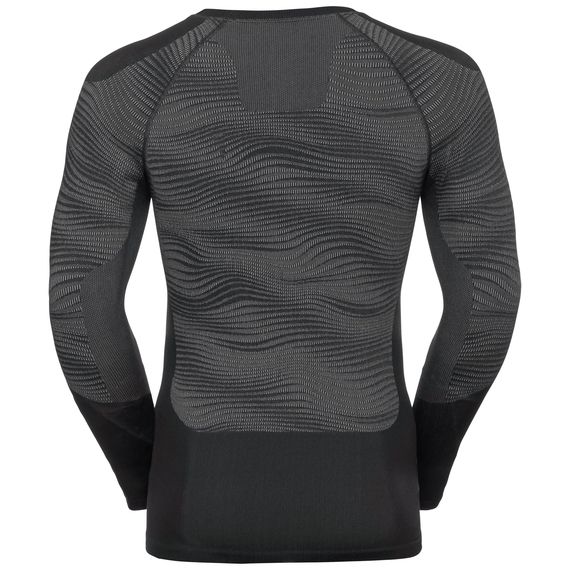 T-shirt ML Performance Blackcomb - noir gris