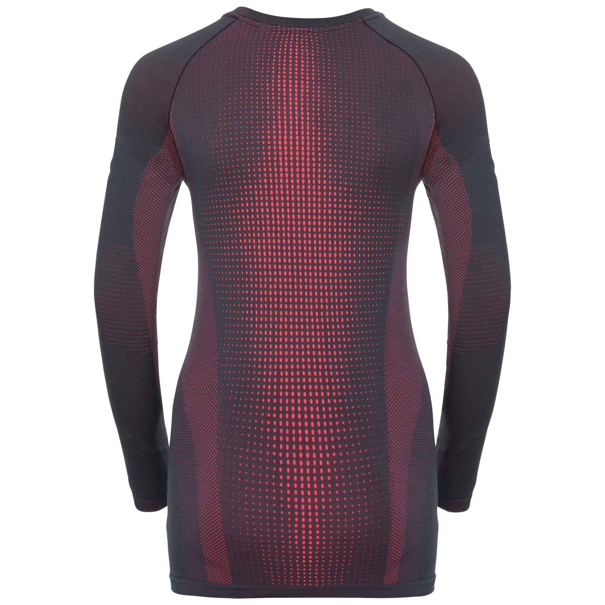 T-shirt ML Performance Warm - Odyssey Gray/Diva Pink