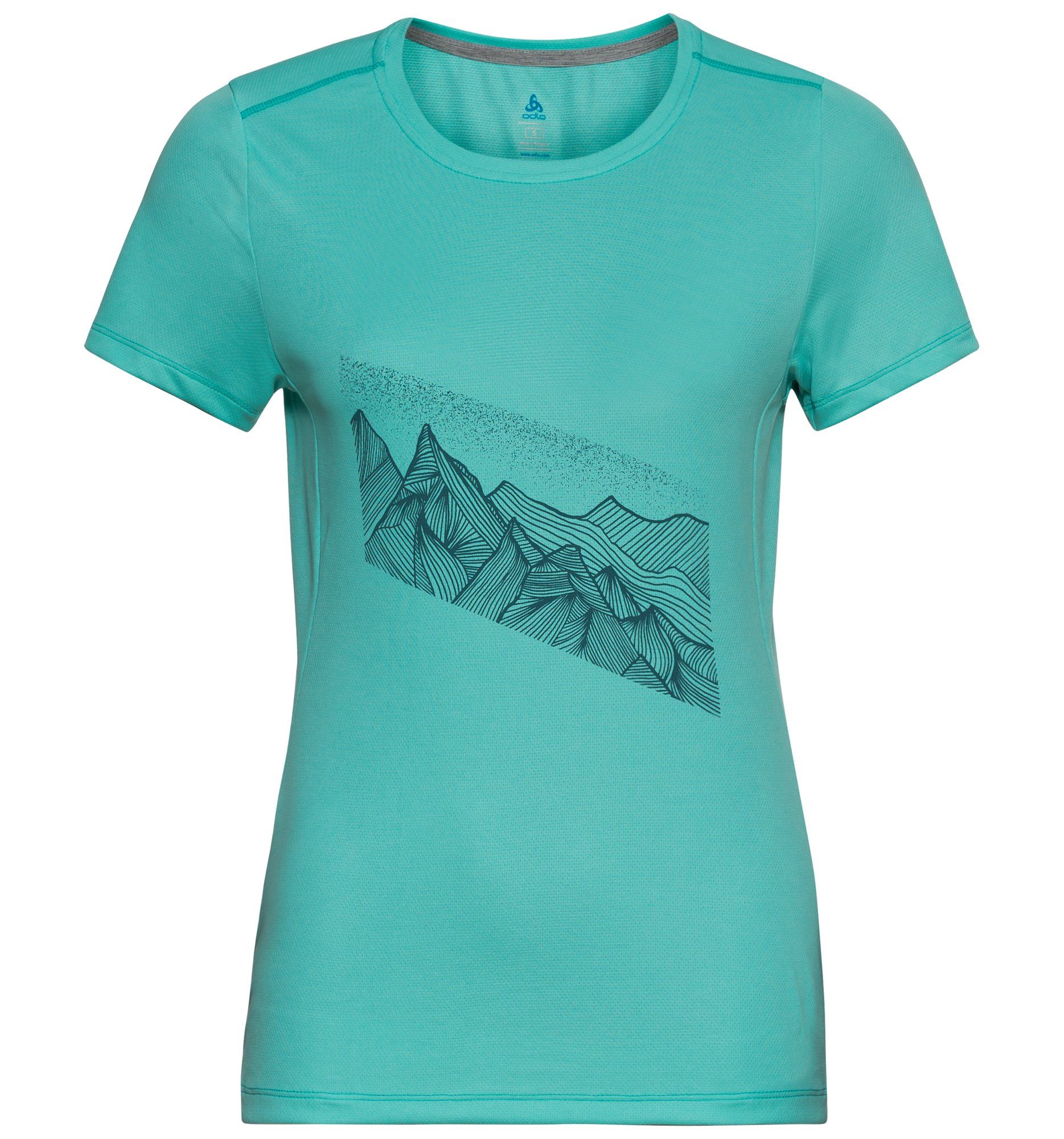 Tee Shirt de randonnée à manches courtes F Dry Print - Jaded Graphic