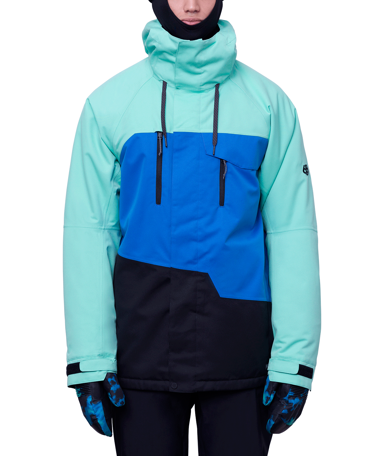 Veste de Ski Geo Insulated Jacket - Spear Mint Colorblock