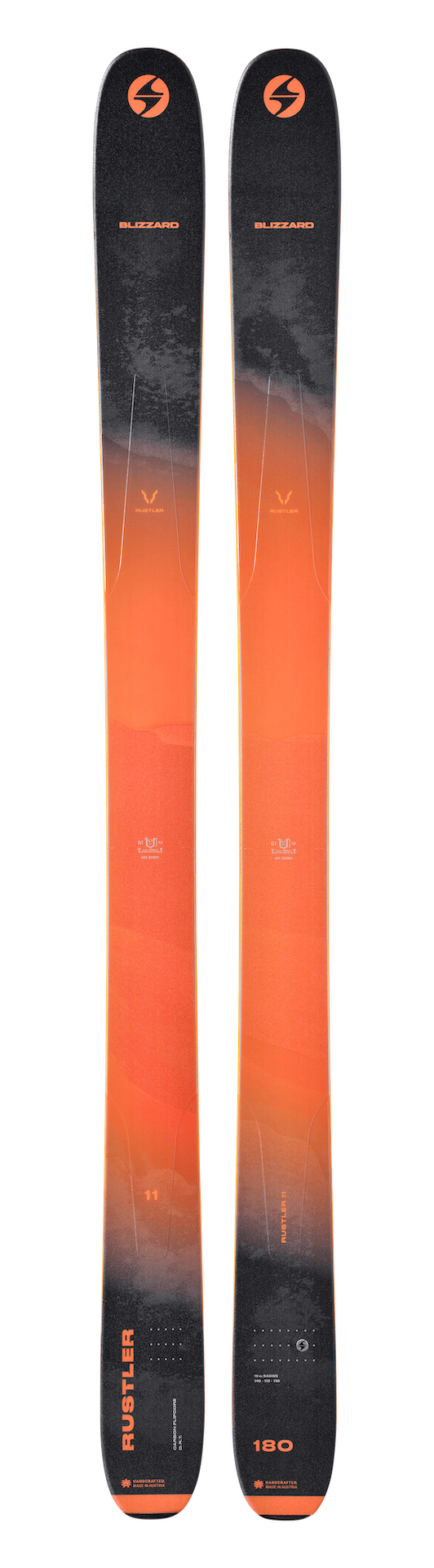 Ski Flat - Rustler 11 - Orange 